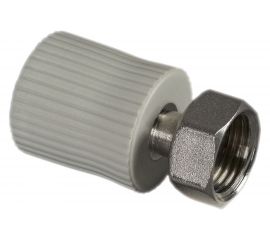 Муфта, сварка-В 20х3/4 с накидной гайкой и вварным латунным патрубком FV-Plast 223021 