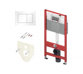 Инсталляция TECE с панелью смыва Now белая 9400013 