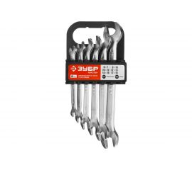 Набор рожковых гаечных ключей 6 шт 6 - 19 мм Зубр 27011-H6_z01 