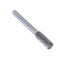 Борфреза цилиндрическая с зубчатым торцом (8х20х6х65 мм; ВК8; В08; 20Х06) ИНСТУЛС 00001337641 