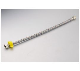 Подводка гибкая для воды Профсан ПСМ 80 см., гайка-штуцер 1/2-1/2 PS-FM80 