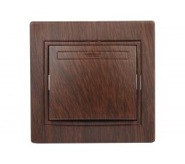 Выключатель Intro 110110 10А, 250В, IP20, СУ, Plano, венге Б0030032 