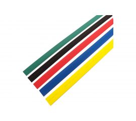 Термоусаживаемые трубки REXANT 25,0/12,5 мм, набор пять цветов, упаковка 25 шт. по 1 м 29-0175 