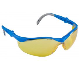 Открытые защитные очки Зубр Прогресс 9, желтые 110311_z01 