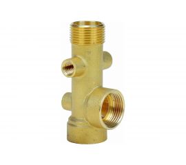 Штуцер 6-ти ходовой 110 мм под шланг 1" AquamotoR AR111014 