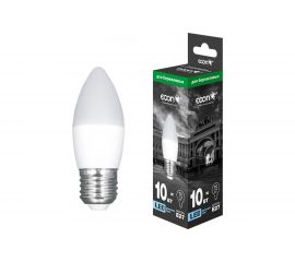 Светодиодная лампа ECON LED CN 10Вт E27 6500K B35 ES 721002 