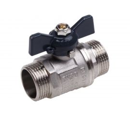 Шаровой кран AQUALINK нар-нар 1/2 B бабочка 2336 