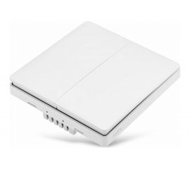 Настенный выключатель Aqara две клавиши, Wall Switch No Neutral, Double Rocker QBKG03LM 