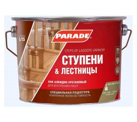 Лак PARADE алкидно-уретановый L15 Ступени & Лестницы глянцевый 2,5 л Россия 90003467330 
