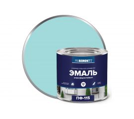 Эмаль PROREMONTT ПФ-115 мятая, RAL 6027, 1.9 кг Лк-00009800 