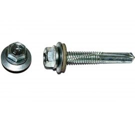 Кровельный саморез с увеличенным сверлом КРЕП-КОМП Kn 6,3х38, 20 шт. скд6338мф 