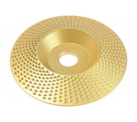 Чашка обдирочная полувыпуклая по дереву (98х16 мм) для УШМ TUNDRA 5109856 