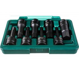 Набор шестигранных ударных головок (8 пр; 1/2""; H5-H19) Jonnesway 48064 