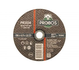 Круг зачистной абразивный 180x6.0x22.23 мм PROBOS PR3534 