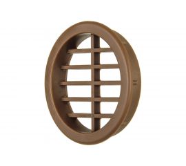 Решетка круглая вентиляционная (d=47 мм; светло-ореховая) Volpato 2190-443-NC 