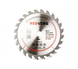 Диск пильный по дереву твердосплавный (190х20/16 мм; 24зубьев) REDVERG 6621220 