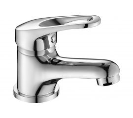 Одноручный смеситель для умывальника Decoroom монолитный DR21011 