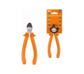 Бокорезы-кусачки TDM с пластиковыми рукоятками, углеродистая сталь, 180 мм, серия Гранит SQ1009-0302 