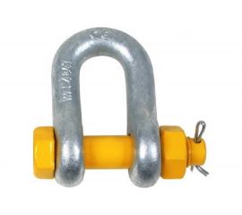 Такелажная прямая скоба со шплинтом HAKLIFT грузоподъемность 2 т SAK20SLBP 