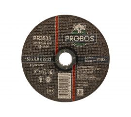 Круг зачистной абразивный 150x6.0x22.23 мм PROBOS PR3533 