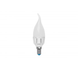 Светодиодная диммируемая лампа Uniel LED-CW37-6W/NW/E14/FR/DIM PLP01WH UL-00000727 