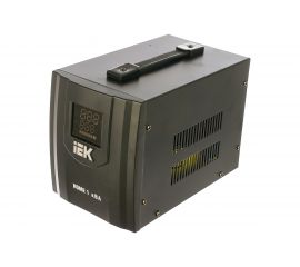 Переносной стабилизатор напряжения (1/220, 1кВА) IEK HOME СНР ИЭК IVS20-1-01000 