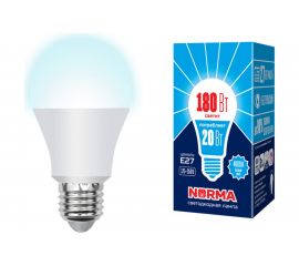 Светодиодная лампа Volpe LED-A65-20W/NW/E27/FR/NR Форма A, матовая UL-00004029 