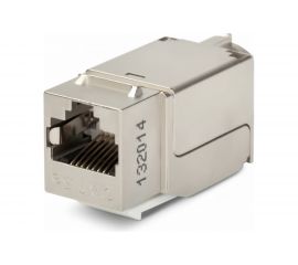 Вставка Hyperline KJNE-8P8C-C5e-90-SH-F-WH Keystone Jack RJ-45 8P8C, категория 5e, экранированная 46659 