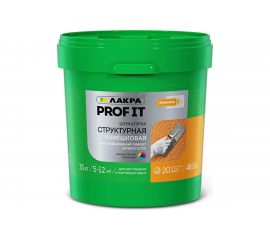 Структурная камешковая штукатурка Лакра PROF IT 1.5 мм, 25 кг Лк-00008191 