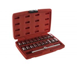 Набор головок для масляных пробок, 21 предмет KT TOOLS KA-7805D 