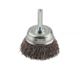 Щетка чашечная (75 мм; хвостовик 6 мм; мягкая) KWB 6063-10 