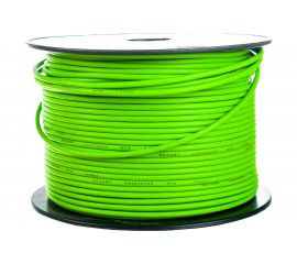 Провод ПГВА REXANT 1х1.00 кв.мм, зеленый, бухта 100 м 01-6523 