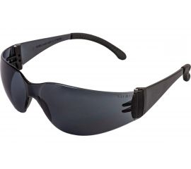 Защитные очки открытого типа Jeta Safety дымчатые линзы из поликарбоната JSG411-S 