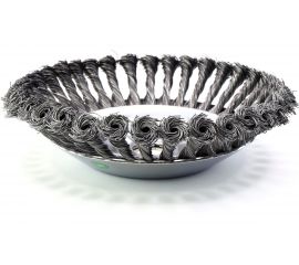 Щетка для триммера коническая жгутовая 200х25.4 мм, ворс сталь 0.50 мм ОСБОРН TR2 