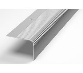 Порог угловой алюминиевый (54х41.8 мм; 0.9 м; анодированный; серебро) Лука УТ000000162 