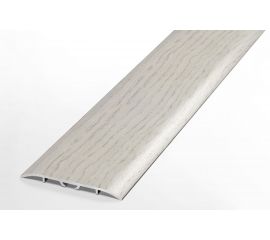 Порог прямой алюминиевый декоративный (60 мм, 0,9 м, Дуб арктик) ЛУКА УТ000012669 