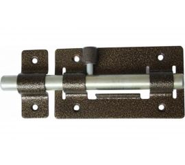 Дверная задвижка Tech-Krep 8 бронза -пакет 138878 