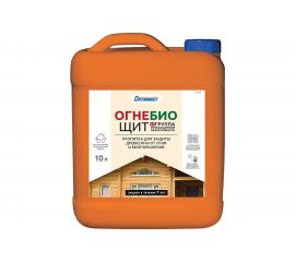 Огнезащитная пропитка Оптимист Огнебиощит бесцветный С403 10 л OPI016 