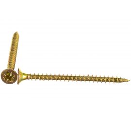 Саморез КРЕП-КОМП желтый цинк POZY 3,5х45 500шт жд3545ф 