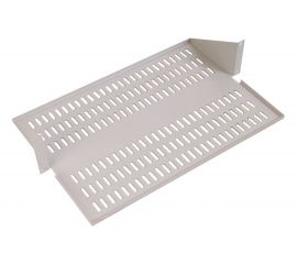 Полка ЦМО с центральным креплением, 2U, 483х303х89, для стоек, серый МС-30.2 