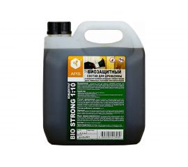 Биозащитный состав для древесины APIS Strong-bio (концентрат 1:10; канистра; 3.3 кг) 4665296512994 