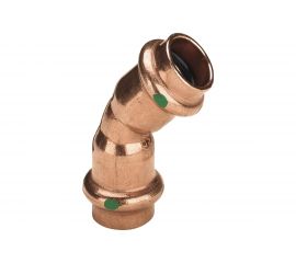 Угол Viega BB 45 Profipress, c SC-Contur, 18 мм, медь 292416 