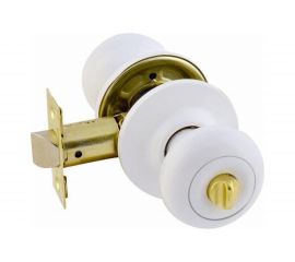 Ручка-защелка НОРА-М NEW белый Н-03 фикс. 15716 