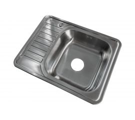 Мойка IDDIS Basic нержавеющая сталь, сатин, чаша справа, 650х500 BAS65SRi77 