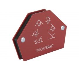 Магнит сварочный 30, 45, 60, 70, 90, 135 градусов, 25Lbs WIEDERKRAFT WDK-65025 