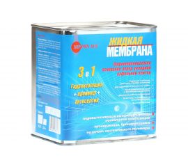 Водовытесняющая полимерная композиция Nippon Ace Жидкая Мембрана 3 in 1, 2,4 л 4630005630276 