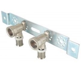 Монтажная планка с водорозетками, пресс 16х1/2 Valtec VTm.224.N.001604 