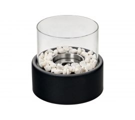 Настольный биокамин BRADEX ROUND 16x16x15 см, из металла, стекла TD 0748 