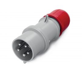 Кабельная вилка DKC 32А, 3P+E+N, 400В, IP44 DIS2133237 