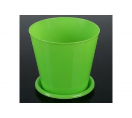 Горшок для орхидей Доляна 0.8 л, зеленый 1345283 
